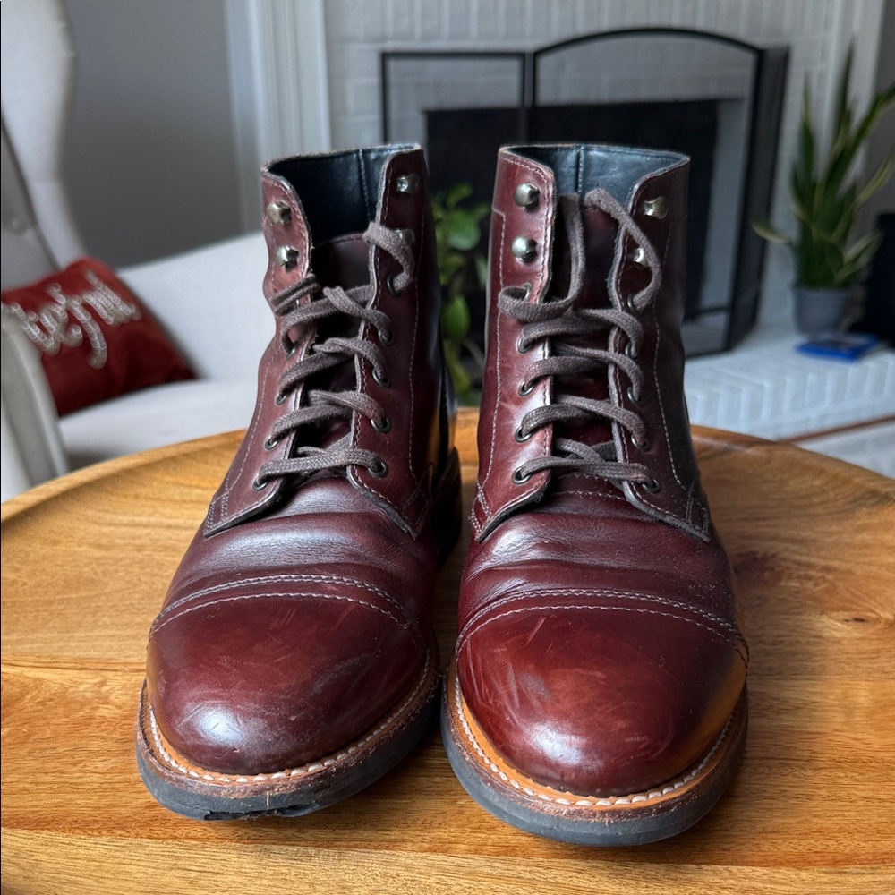Thursday Boot Company Men's Rich Brown Leather Boots